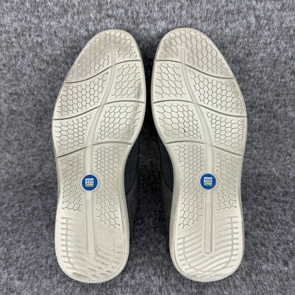 ✅Nunn Bush Chase Knit Plain Toe Oxfords Mens 9W Casual Shoes Grey Bloom + Kore - Picture 2 of 12